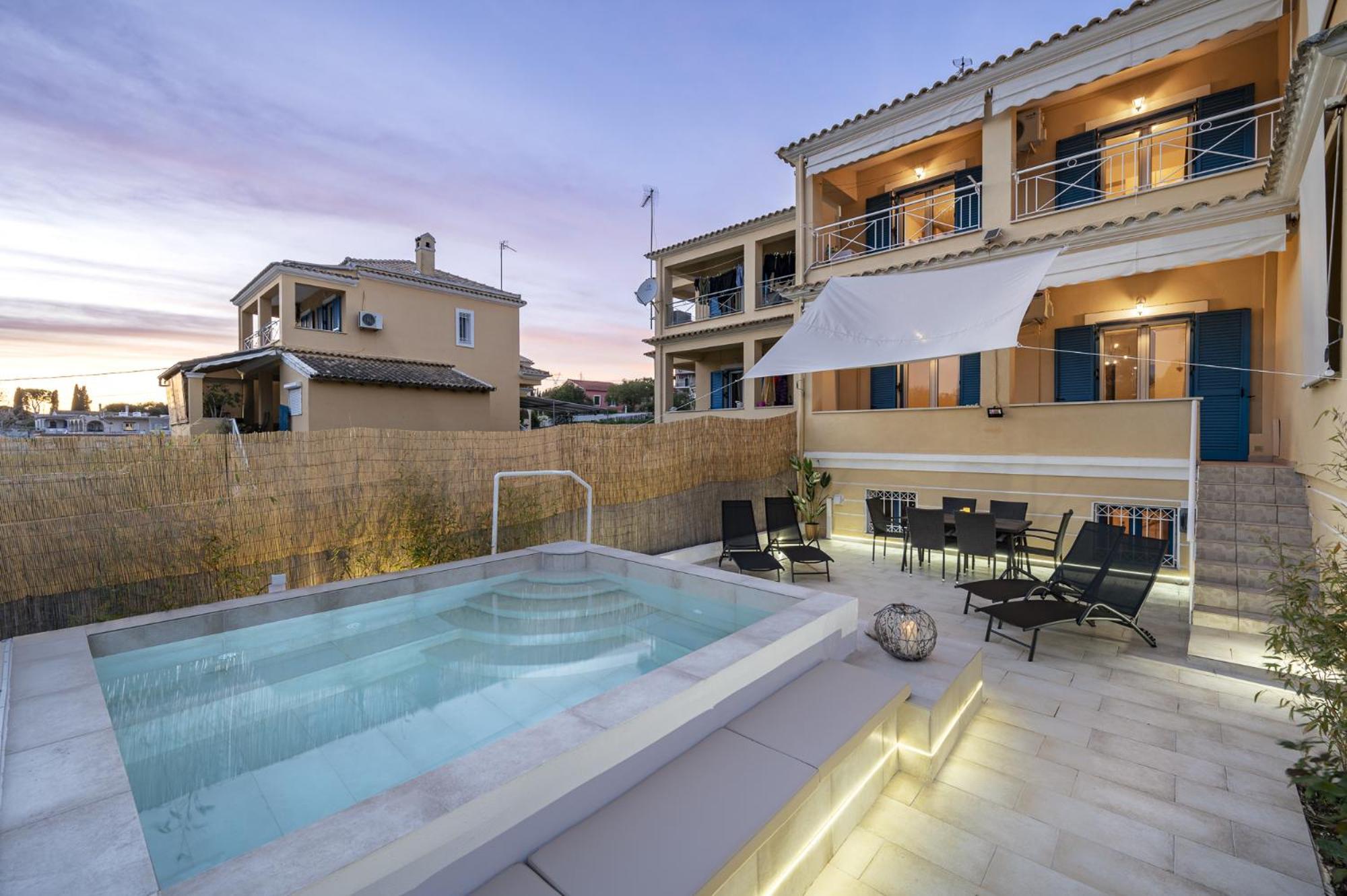 Villa Nina Kastania Corfu  Eksteriør bilde